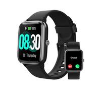 GRV Smartwatch, Pulsera Actividad Inteligente IP68 Impermeable Reloj Inteligente Mujer Hombre con Pulsómetro Monitor de Sueño Podómetro Notificación de Mensajes Reloj Deportivo