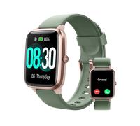 GRV Smartwatch, Pulsera Actividad Inteligente IP68 Impermeable Reloj Inteligente Mujer Hombre con Pulsómetro Monitor de Sueño Podómetro Notificación de Mensajes Reloj Deportivo