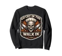 Gry in The Walk In Tough New Chef Cook Assistant Skull Sudadera