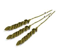 Gry & SIF - Ramas de cereales artificiales de fieltro, tallo flexible, rama decorativa, rama artificial, centeno, hierba de trigo, flores de trigo, estilo Scandi, decoración otoñal, hecha a mano,