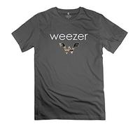 Gryeur Men's Weezer Screw Neck Design T-Shirt Large