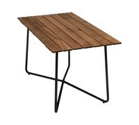 Grythyttan Stålmöbler Mesa B25A Teca sin tratar-negro