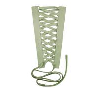 GRYUIRY Kit de corsé de vestir para mujer, corsé de satén con lazos, extensor de cremallera, kit de corsé ajustable en la espalda para vestidos de graduación, Verde salvia, 20