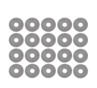 GRZPCJZM Almohadilla de fregona Compatible con L10/L20/L30/X10/X40/X50 Ultra, X20/X30/X40/X50/S10 Pro, Xiaomi Mijia Omni X10+ X20+/Mop 3S(20pc mop)