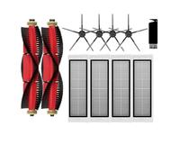 GRZPCJZM Compatible con aspiradoras Robot S5 MAX / S50 / S502 / S55 / S6 Pure / E4, Cepillo, Filtro y mopa.(0302RKS5E417)