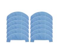 GRZPCJZM Compatible con Cecotec Conga 2499 Ultra Home Titanium Advanced/Atvel SmartGyro R80 (Cepillo Lateral Principal y Bolsa de Filtro for mopa).(White)