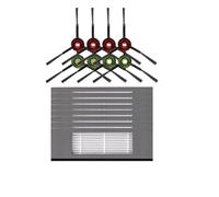 GRZPCJZM Compatible con Debot T9 Aivi Plus, Cepillo Lateral Principal, Filtro, paños de Repuesto(Set 2)