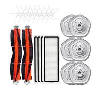 GRZPCJZM Compatible con el Filtro del Robot Aspirador BOT W10 / W10PRO, Cepillo Lateral Principal y Almohadilla de mopa.(W10PRO121610)