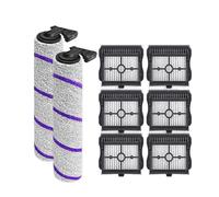 GRZPCJZM Compatible con Narwal S20 Pro/Rowenta X-Clean 10 Aspiradora Cepillo Rodillo Filtro HEPA Accesorios(Clear)