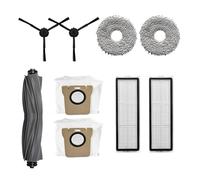 GRZPCJZM Compatible con Piezas for Robots aspiradores L20 Ultra / L30 Ultra / X20 Pro: Cepillo Lateral Principal, Filtro, Almohadilla de fregado y Bolsa de Repuesto.(LX20P032708)