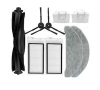 GRZPCJZM Compatible con Roidmi Eve Plus SDJ01RM Robot Aspirador Repuestos Cepillo Lateral Filtro Bolsa Mopa(SDJ01RM101817)