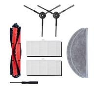 GRZPCJZM Compatible con XiaoMi Lydsto R1 / R1A / R1Pro / S1 Robot Aspirador Piezas Cepillo Lateral Principal Filtro Mopa Bolsa de Paño(1)