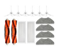 GRZPCJZM Compatible con Xiaomi Mi Robot Vacuum-Mop 2 Pro/Lite MJST1SHW MJSTL Filtro Mop Paño Cepillo Lateral Principal Accesorios(Gold)