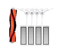 GRZPCJZM Compatible con Xiaomi Mijia 1 / 1S SDJQR01RR SDJQR02RR SDJQR03RR S5 MAX S6 MaxV Piezas de Filtro de Cepillo Lateral Principal(Set A)