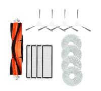 GRZPCJZM Compatible con Xiaomi Robot Aspirador S10+ / S10 Plus B105 Repuestos Cepillo Lateral Principal Filtro Mopa Paño(Light Yellow)