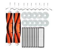 GRZPCJZM Compatible con Xiaomi Robot Aspirador S10+ / S10 Plus B105 Repuestos Cepillo Lateral Principal Filtro Mopa Paño(Clear)