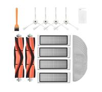 GRZPCJZM Compatible con Xiaomi Vacuum 1st 1S Robot / S50 S51 S55 S6 T60 T61 T65 Piezas Cepillo Lateral Principal Kit de Filtro Lavable(Yellow)