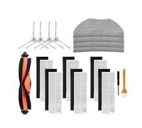 GRZPCJZM Piezas compatibles con el Robot Aspirador-fregador Xiaomi Mijia G1 MJSTG1 Mi: Rodillo de mopa, Cepillo Lateral, Filtro y depósito de Agua.(Set3)