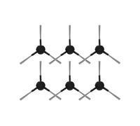 GRZPCJZM Piezas de Repuesto compatibles con el Robot Aspirador D20 Pro/D20Plus: Cepillo Lateral Principal, mopa, Filtro.(Light Grey)