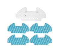 GRZPCJZM Piezas de Repuesto compatibles con los Robots aspiradores Midea I5, I5c, VCR07 y VCR08: Cepillo de Rodillo, Soporte for la mopa y depósito de Agua.(Set 17)