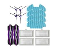 GRZPCJZM Piezas de Repuesto compatibles con los Robots aspiradores Midea I5, I5c, VCR07 y VCR08: Cepillo de Rodillo, Soporte for la mopa y depósito de Agua.(Set 6)