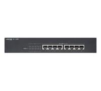 Gs-1208p no administrado gigabit ethernet (10/100/1000) energía sobre