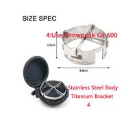 (GS 600)BRS-3000T Stainless Steel Fms Wasp Gas stove Windshield Accessories for Bulin B18 for GS 600