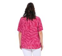gs1 data protected company 4069787000005 Bluse mit Palmenprint Camiseta, Frambuesa Oscura, 58-60 Mujeres