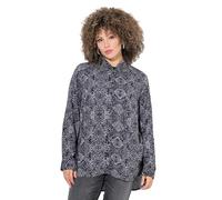 gs1 data protected company 4069787000005 Hemdbluse,schlangendruck Camiseta, Gris Grafito, 50-52 Mujeres