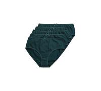 gs1 data protected company 4069787000005 Midislips, 5er-Pack, Einfarbig, bis Gr. 66/68 Ropa Interior, Verde Medianoche, 50-52 Mujeres