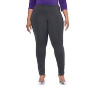 gs1 data protected company 4069787000005 Punto-Hose Sienna, Schmales Bein, Elastikbund Pantalones Casuales, Medium Grey Melange, 45W / 32L Mujeres