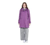 gs1 data protected company 4069787000005 Strickfleece-Jacke, Kapuze, 2-Wege-Zipper Blazer, Morado, 48-50 Mujeres