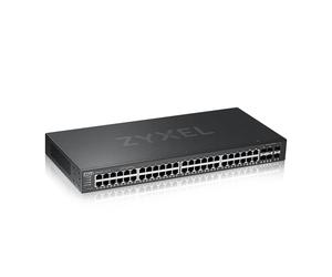 GS2220-50,EU region,48-port GbE L2 Switch with GbE Uplink (1 year NCC Pro pack license bundled)