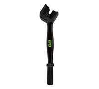 GS27 - Cepillo de Cadena para Moto - Cepillo con 3 Cabezas de Cadena, Corona y piñón - Cepillo Integrado
