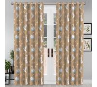 GSAEIMCT Cortinas Opacas Ventanas Salon Conejo Cisne Blanquecino 140 X 200 Cm 2 Piezas 3D Patrón Animales del Bosque Cortinas Habitacion Infantil Dormitorio Termicas Aislantes Oficina