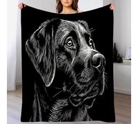 GSAEIMCT Manta De Franela Frazada,Negro Y Amarillo Vaca Girasol 1 Mantas para Cama Súper Suave para Todas Las Estaciones,Regalo De Cuidado Cómodo Ilustración De Animales,150X200Cm