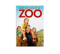 GSARUWEHRH Póster artístico de pared con texto en inglés "We Bought A Zoo" para pared, póster estético vintage, pintura decorativa para sala de estar, dormitorio, 40 x 60 cm, estilo sin marco