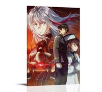 GSARUWEHRH Póster de 86 ochenta y seis anime2 para pared, cubierta de lienzo, póster estético vintage, pintura decorativa para sala de estar, dormitorio, 60 x 90 cm, estilo marco