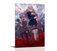 GSARUWEHRH Póster de 86 ochenta y seis anime7 para pared, cubierta de lienzo, póster estético vintage, pintura decorativa para sala de estar, dormitorio, 40 x 60 cm, estilo marco