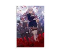 GSARUWEHRH Póster de 86 ochenta y seis anime7 para pared, cubierta de lienzo, póster estético vintage, pintura decorativa para sala de estar, dormitorio, 60 x 90 cm, estilo sin marco