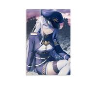GSARUWEHRH Póster de 86 ochenta y seis anime8 para pared, cubierta de lienzo, póster estético vintage, pintura decorativa para sala de estar, dormitorio, 40 x 60 cm, estilo sin marco