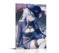 GSARUWEHRH Póster de 86 ochenta y seis anime8 para pared, cubierta de lienzo, póster estético vintage, pintura decorativa para sala de estar, dormitorio, 30 x 45 cm, estilo marco