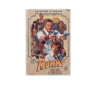 GSARUWEHRH Póster de la momia de 1999 para pared, cubierta de lienzo, póster estético vintage, pintura decorativa para sala de estar, dormitorio, 50 x 75 cm, estilo sin marco