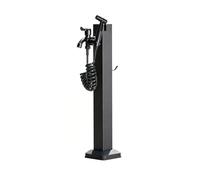 GSATREY Columna de Agua para Jardín Exterior Independiente, Grifo de Columna de Agua de Acero Inoxidable para Exteriores, Grifo con Soporte Manguera(Black 5,60cm/23.6in)