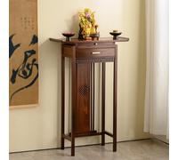 GSATREY Mesa de Altar Budista, Mesa de Altar con Almacenamiento, Suministros de Brujería, Decoración del Hogar, Diseño Elegante para Santuario Ancestral(68 * 108cm/26.8 * 42.5in)