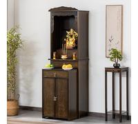 GSATREY Santuario Budista, Mesa de Altar, Mesa De Altar con Nicho For Buda, Estilo Chino, for Oraciones, Adivinación, Adoración, para Decoración del Hogar(60 * 72 * 186cm/23.6 * 28.3 * 73.2in)