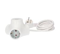 GSC 103000014 | Ladrón alargador triple salida + 2 USB 1,4M