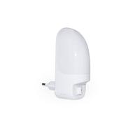 GSC 1301229 Luz de Noche LED con Interruptor 0.7W 230V, Blanco