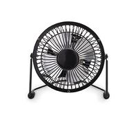 GSC 5000720 Mini Ventilador sobremesa USB 3W Negro, 3 W, Metal, Multicolor