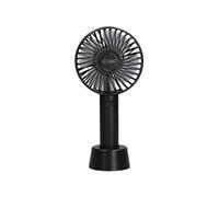GSC Balu Mini Ventilador de Mano Recargable USB Negro